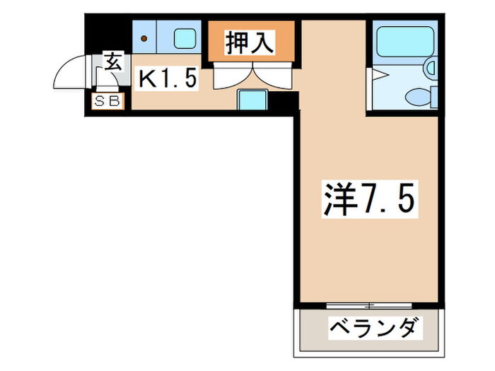 神奈川県横浜市保土ヶ谷区峰岡町３ 和田町駅 1K マンション 賃貸物件詳細