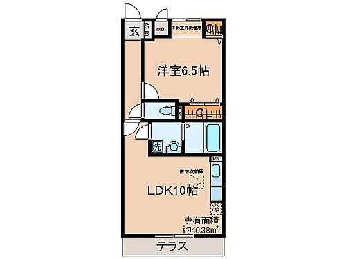 京都府京都市山科区西野大鳥井町 東野駅 1LDK アパート 賃貸物件詳細